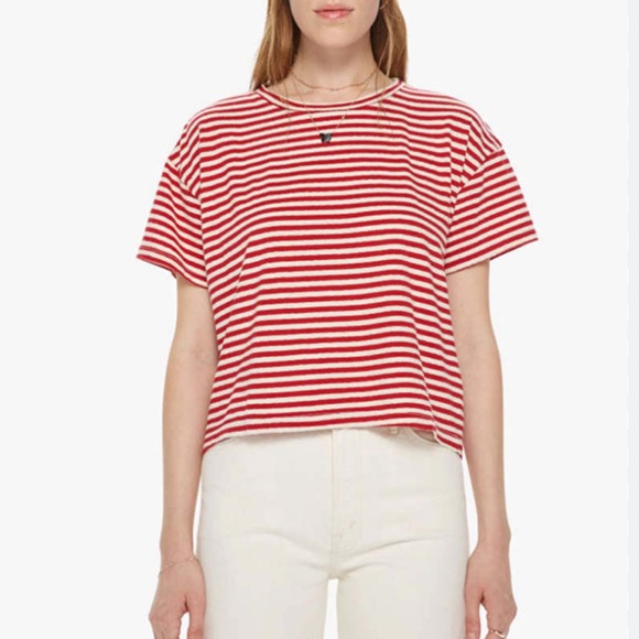 MOTHER striped tee size S - Picture 1 of 6